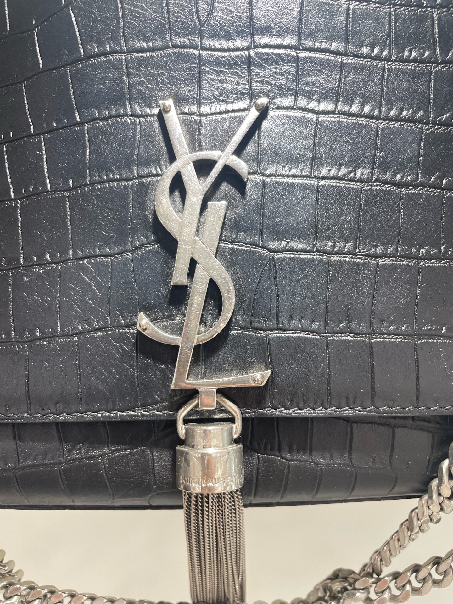 Saint Laurent - Kate - Leather - Black - (medium)