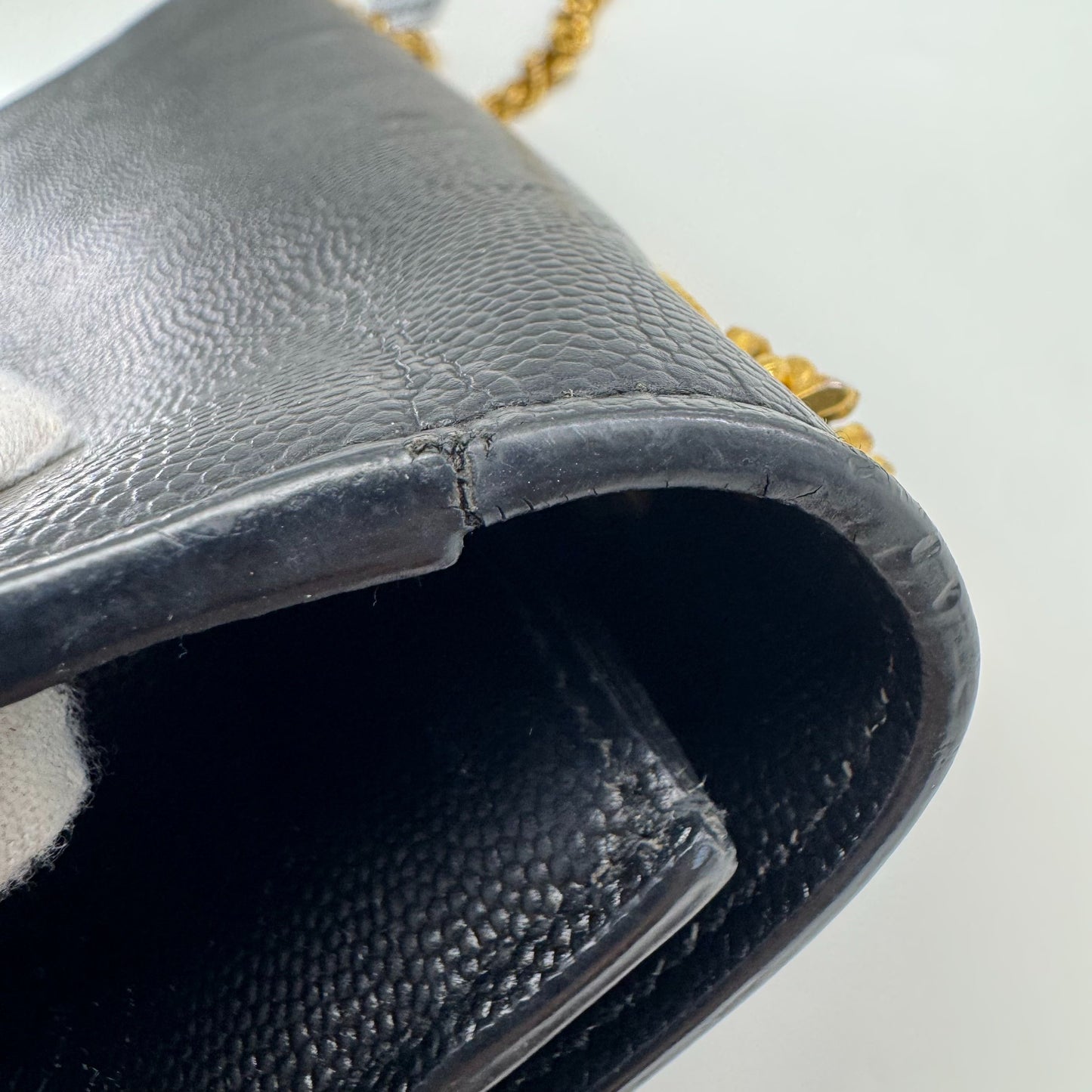 Saint Laurent - Kate - Leather - Black - (medium)
