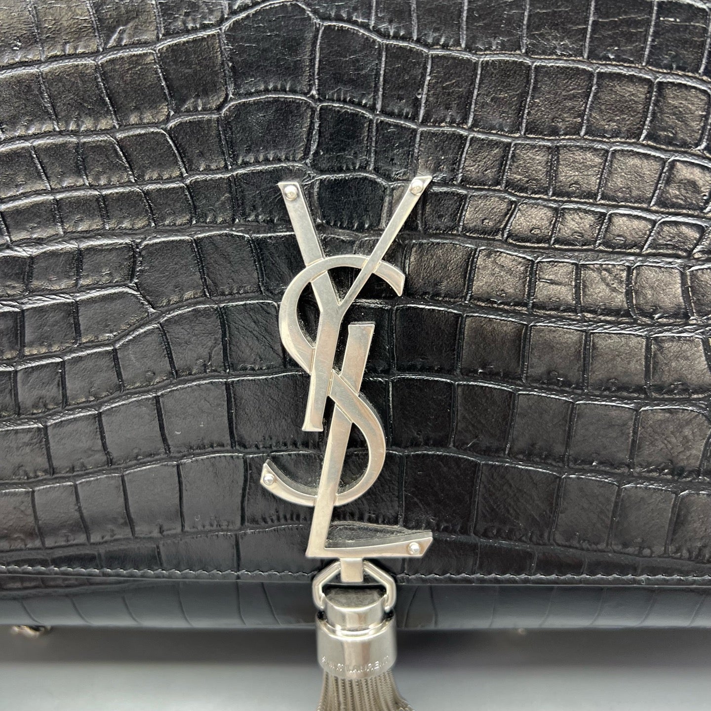 Saint Laurent - Kate - Leather - Black - (Medium)