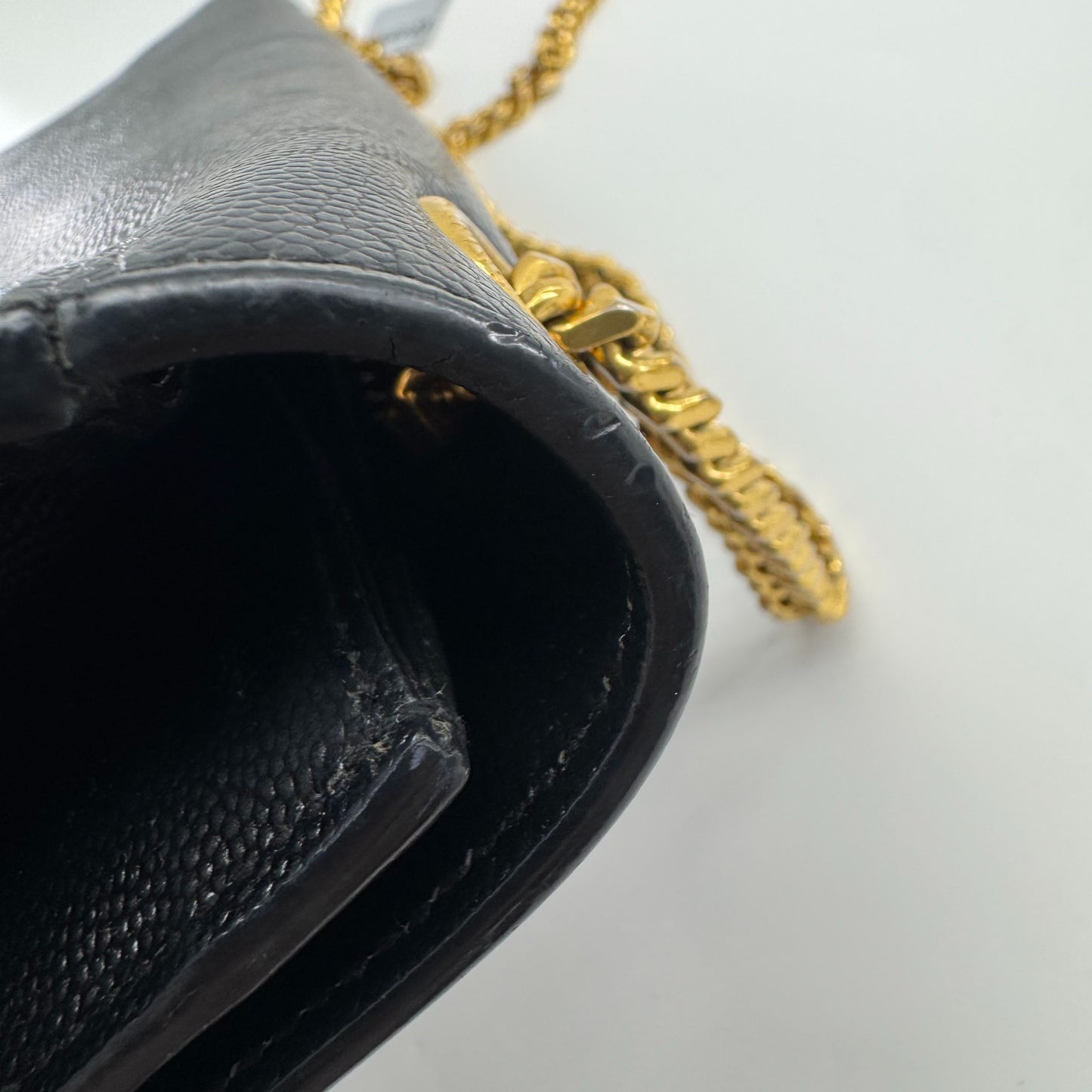 Saint Laurent - Kate - Leather - Black - (medium)