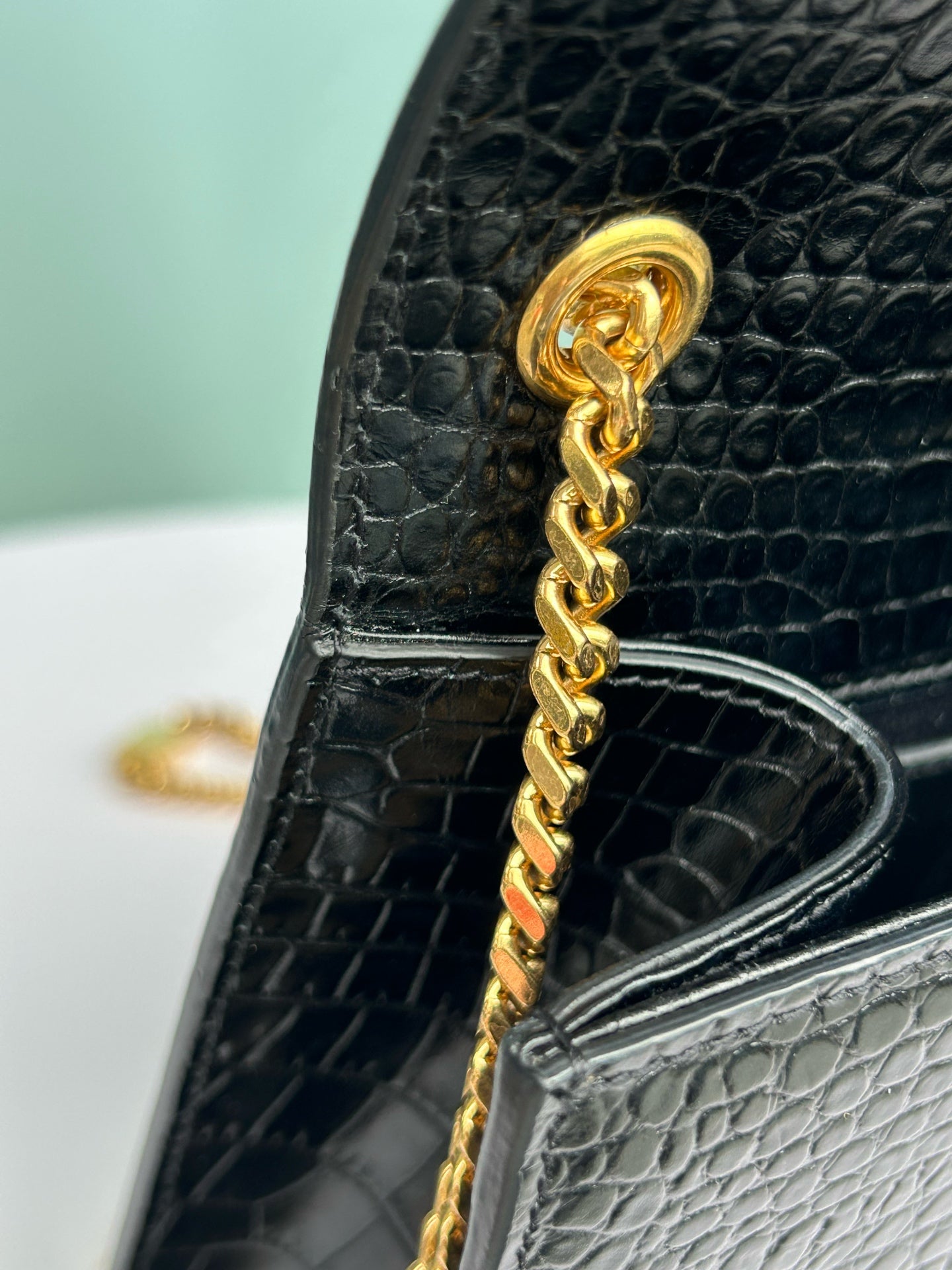 Saint Laurent - Kate - Leather - Black - (medium)
