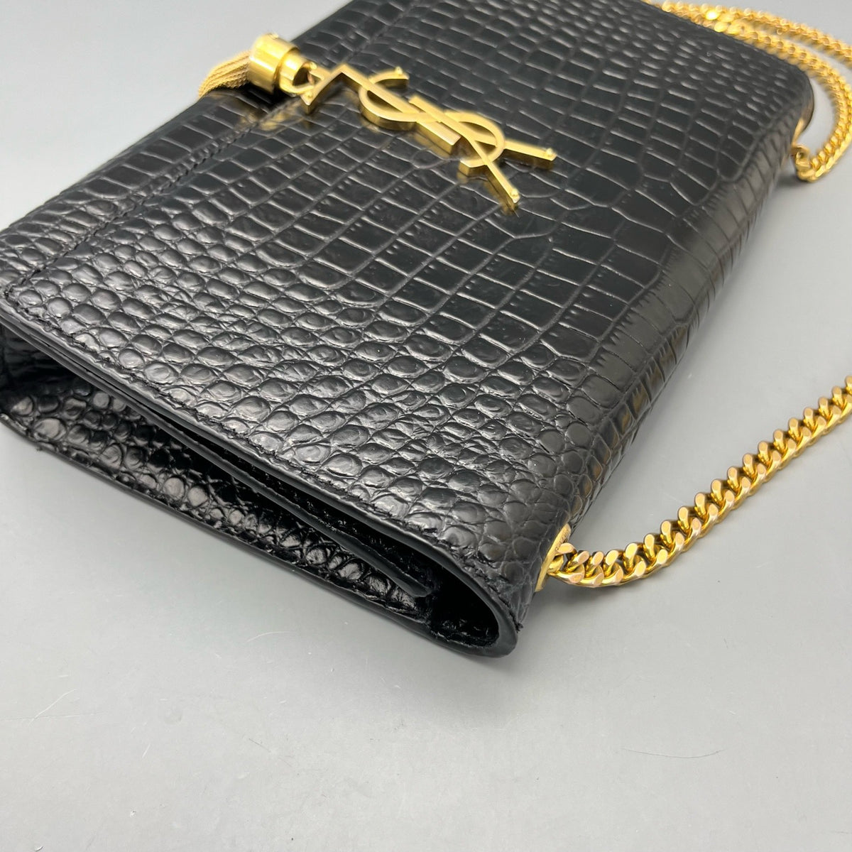 Saint Laurent - Kate - Leather - Black - (medium)