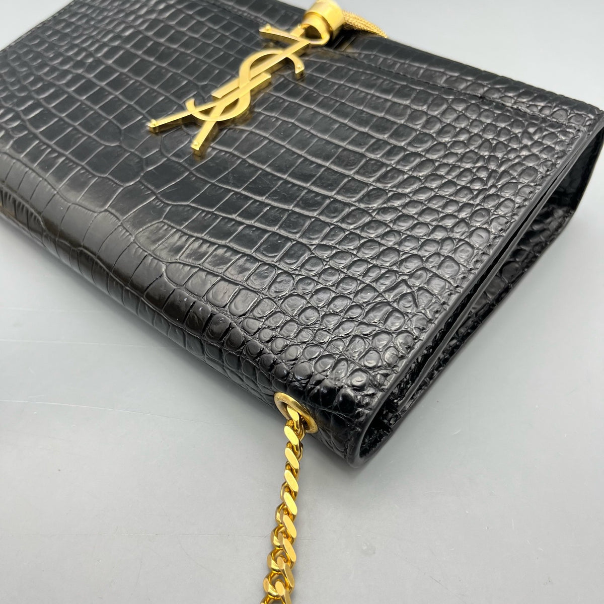 Saint Laurent - Kate - Leather - Black - (medium)