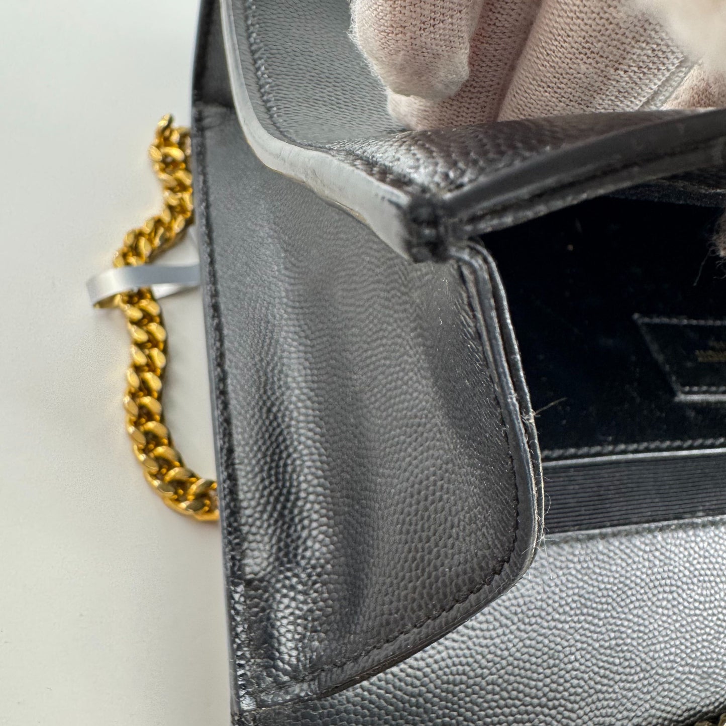 Saint Laurent - Kate - Leather - Black - (medium)