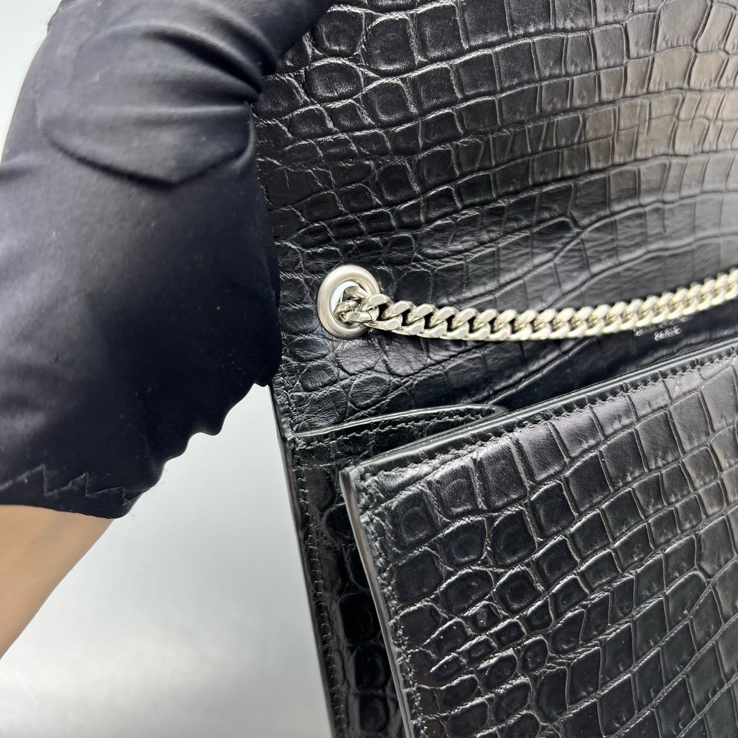 Saint Laurent - Kate - Leather - Black - (Medium)
