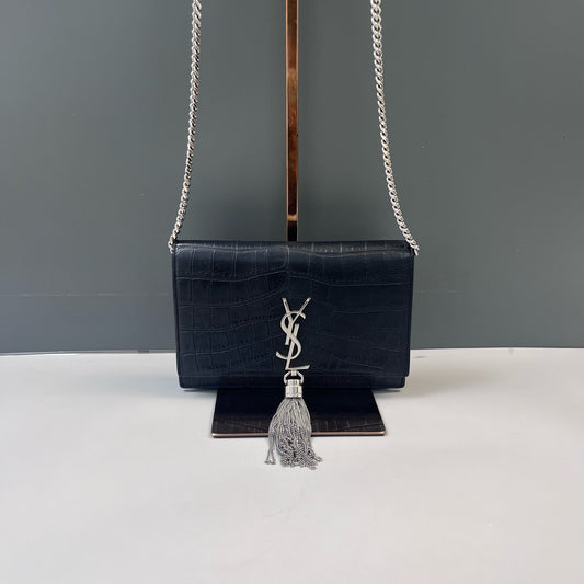Saint Laurent - Kate - Leather - Black - (mini)