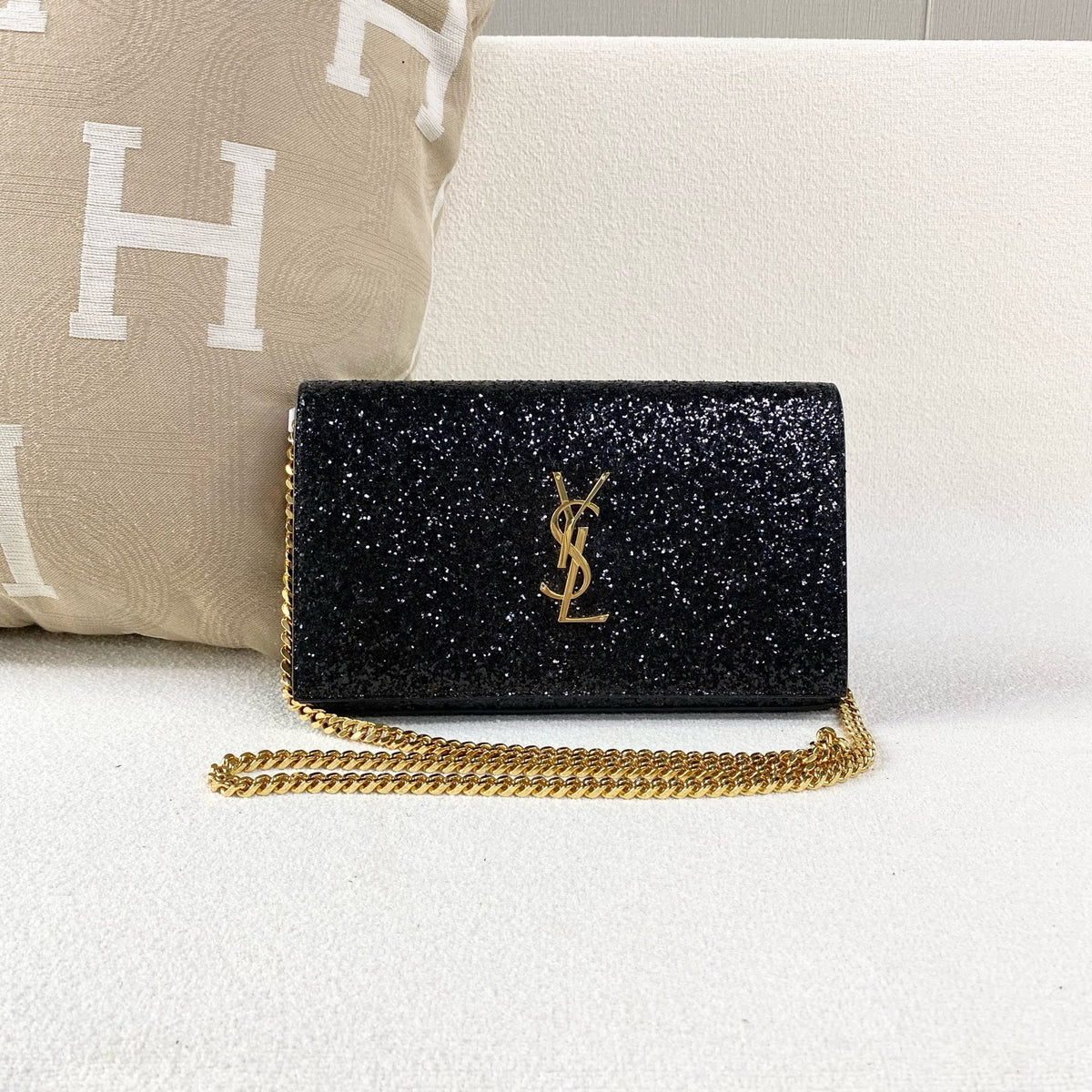 Saint Laurent - Kate - Leather - Black - (mini)