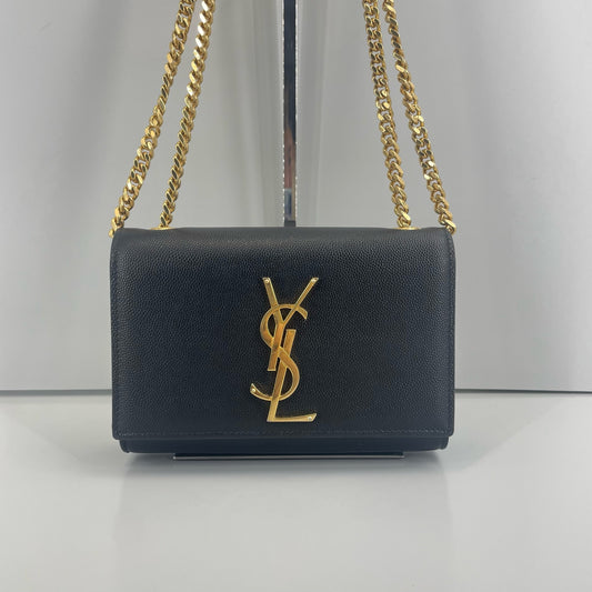 Saint Laurent - Kate - Leather - Black - (mini)