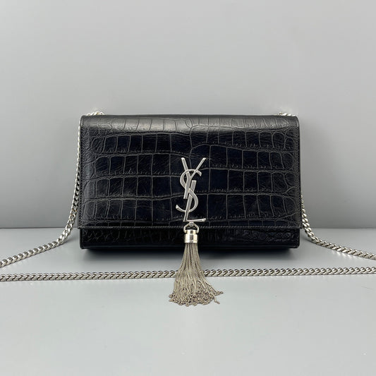 Saint Laurent - Kate - Leather - Black - (mini)