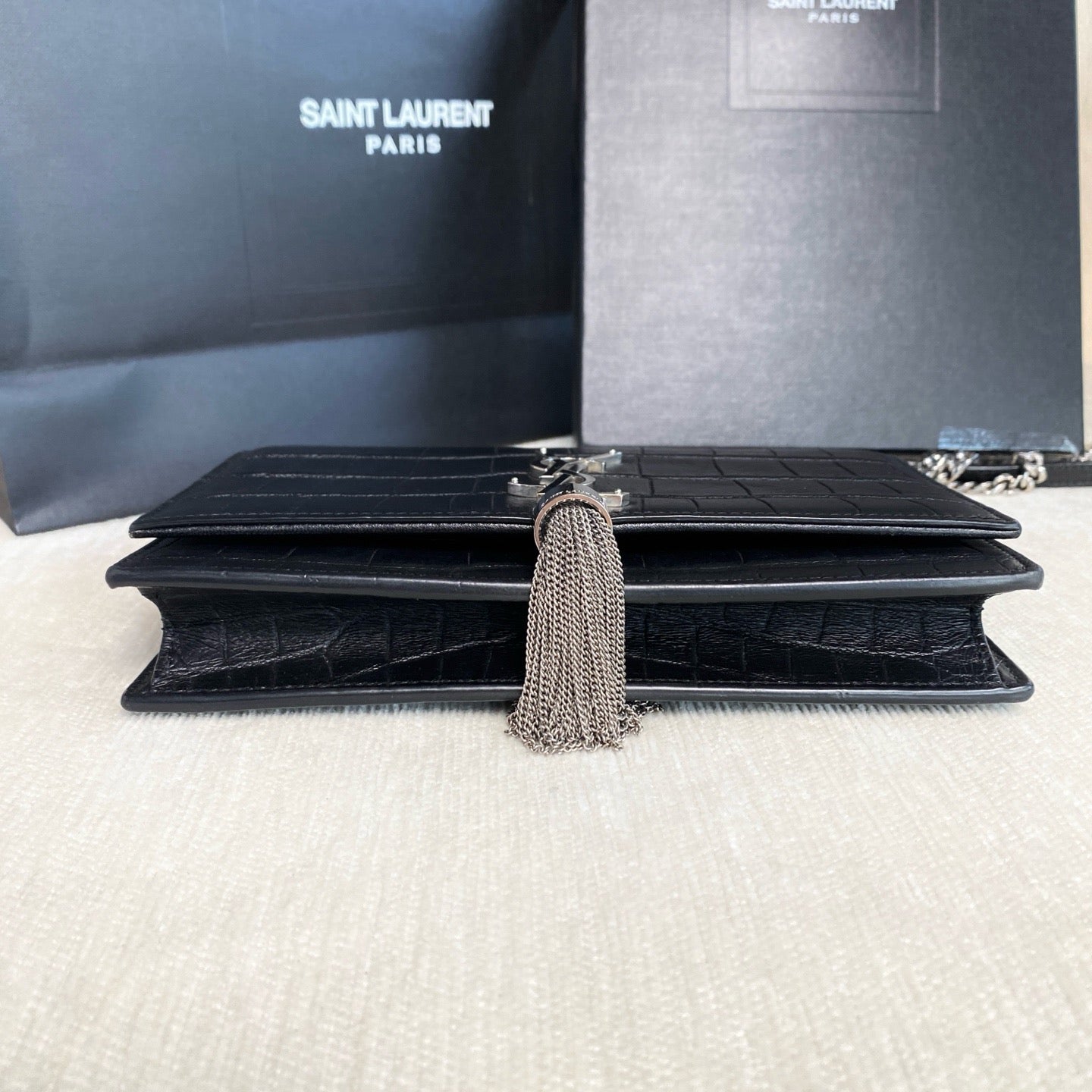 Saint Laurent - Kate - Leather - Black - (mini)