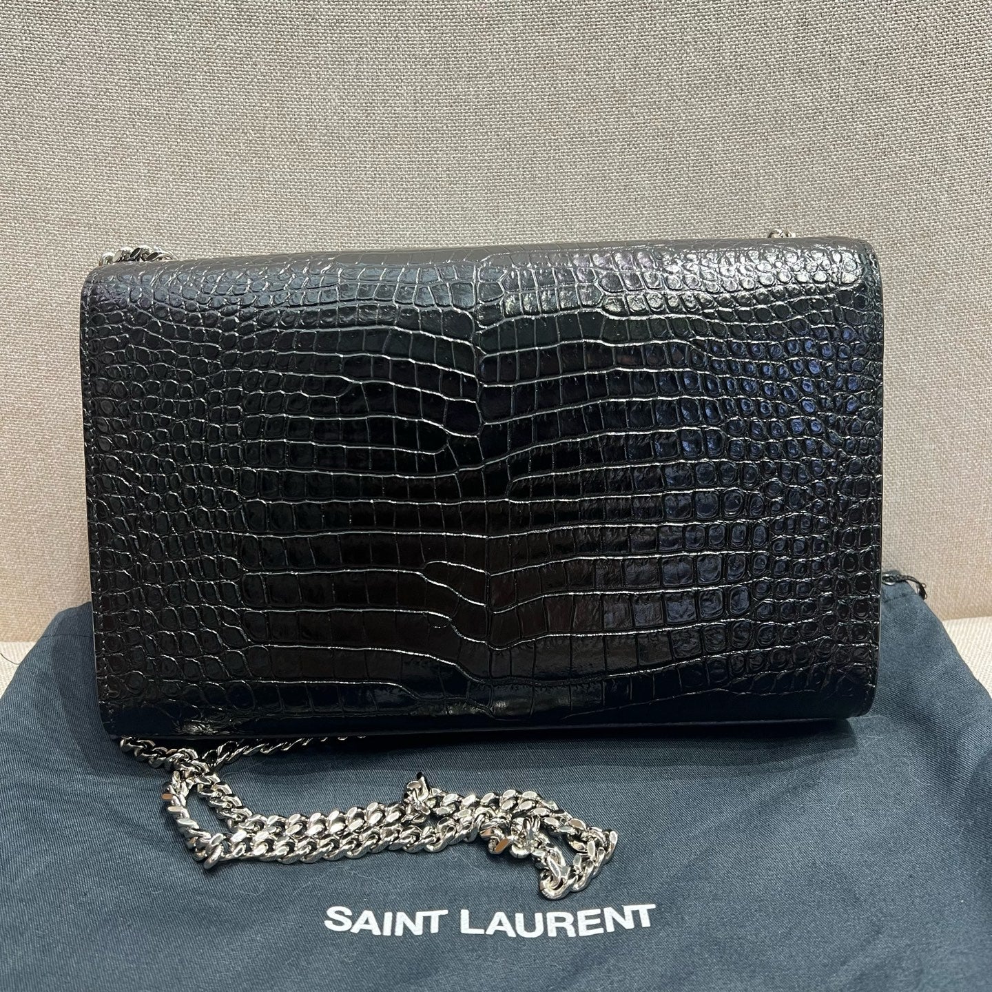 Saint Laurent - Kate - Leather - Black - (mini)