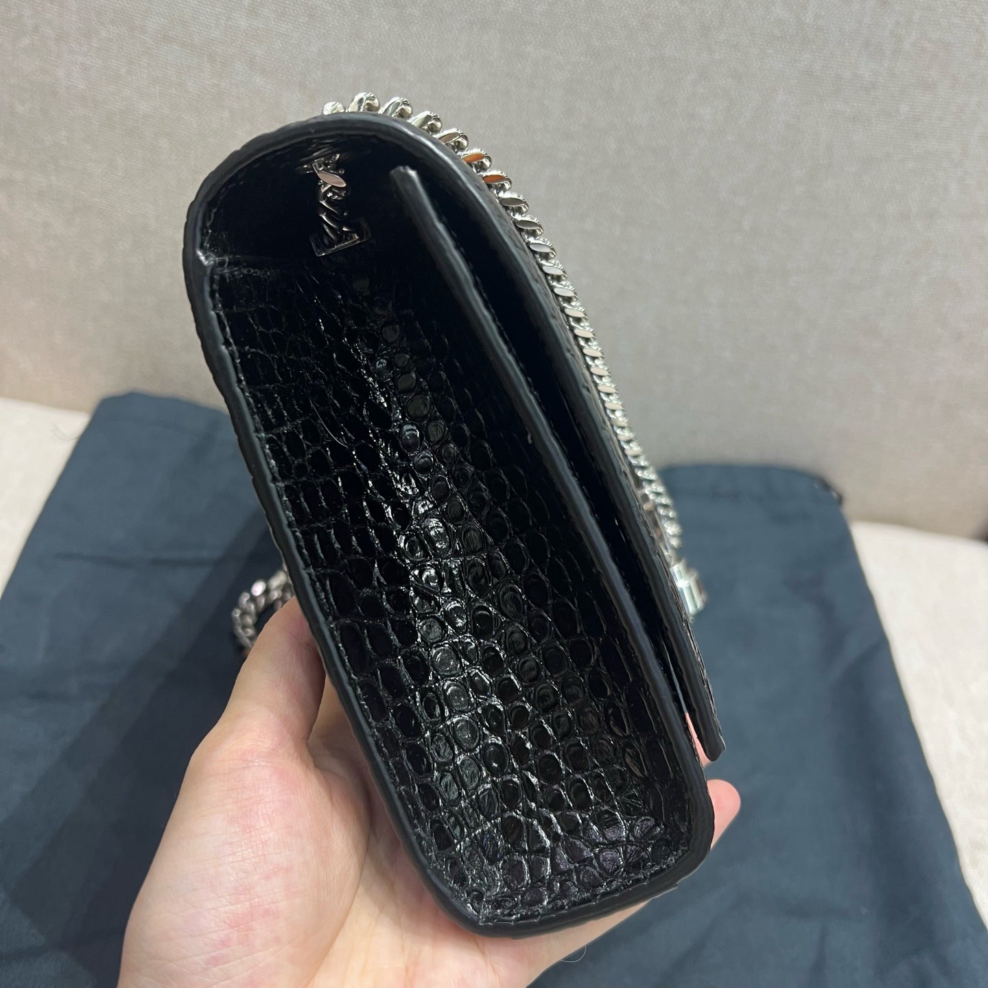 Saint Laurent - Kate - Leather - Black - (mini)