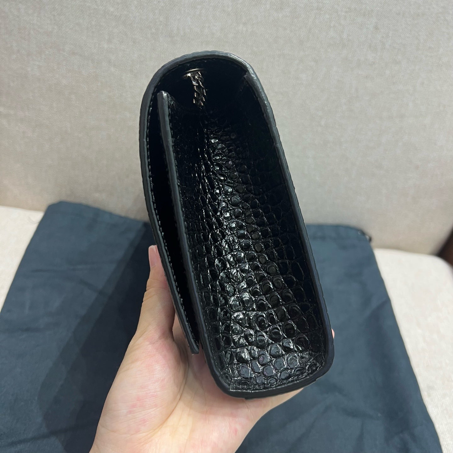 Saint Laurent - Kate - Leather - Black - (mini)
