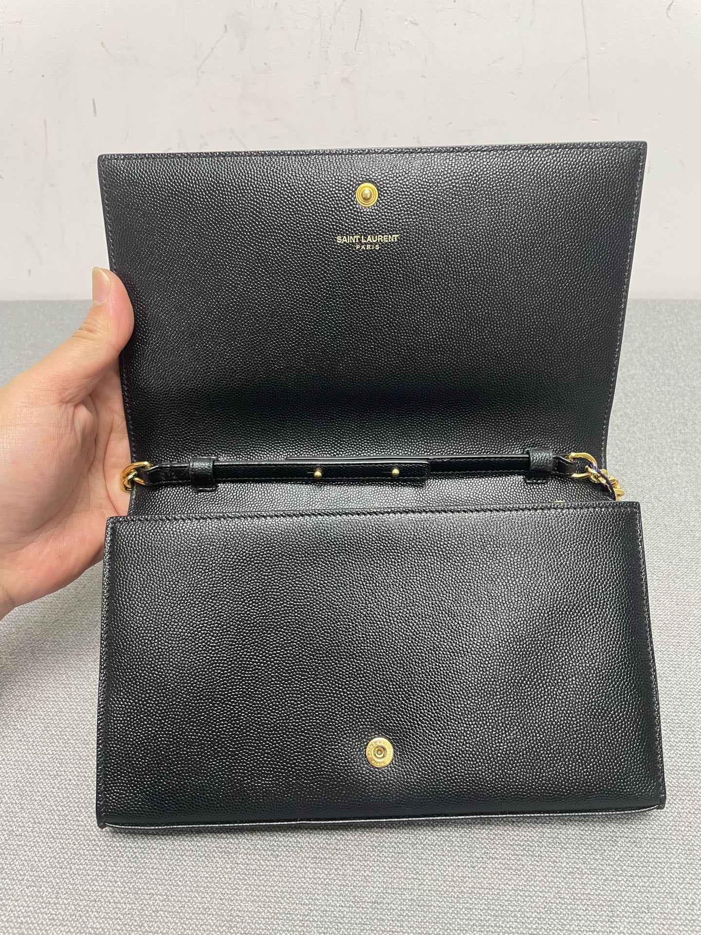 Saint Laurent - Kate - Leather - Black - (mini)