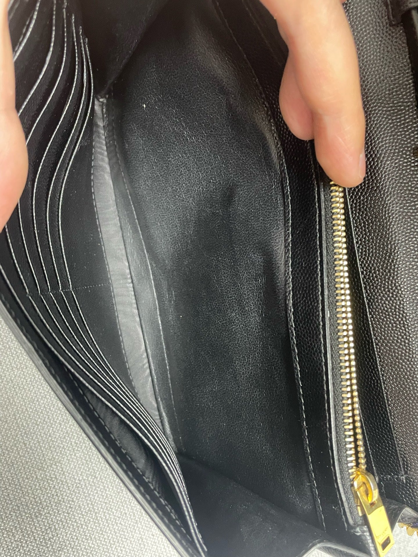 Saint Laurent - Kate - Leather - Black - (mini)