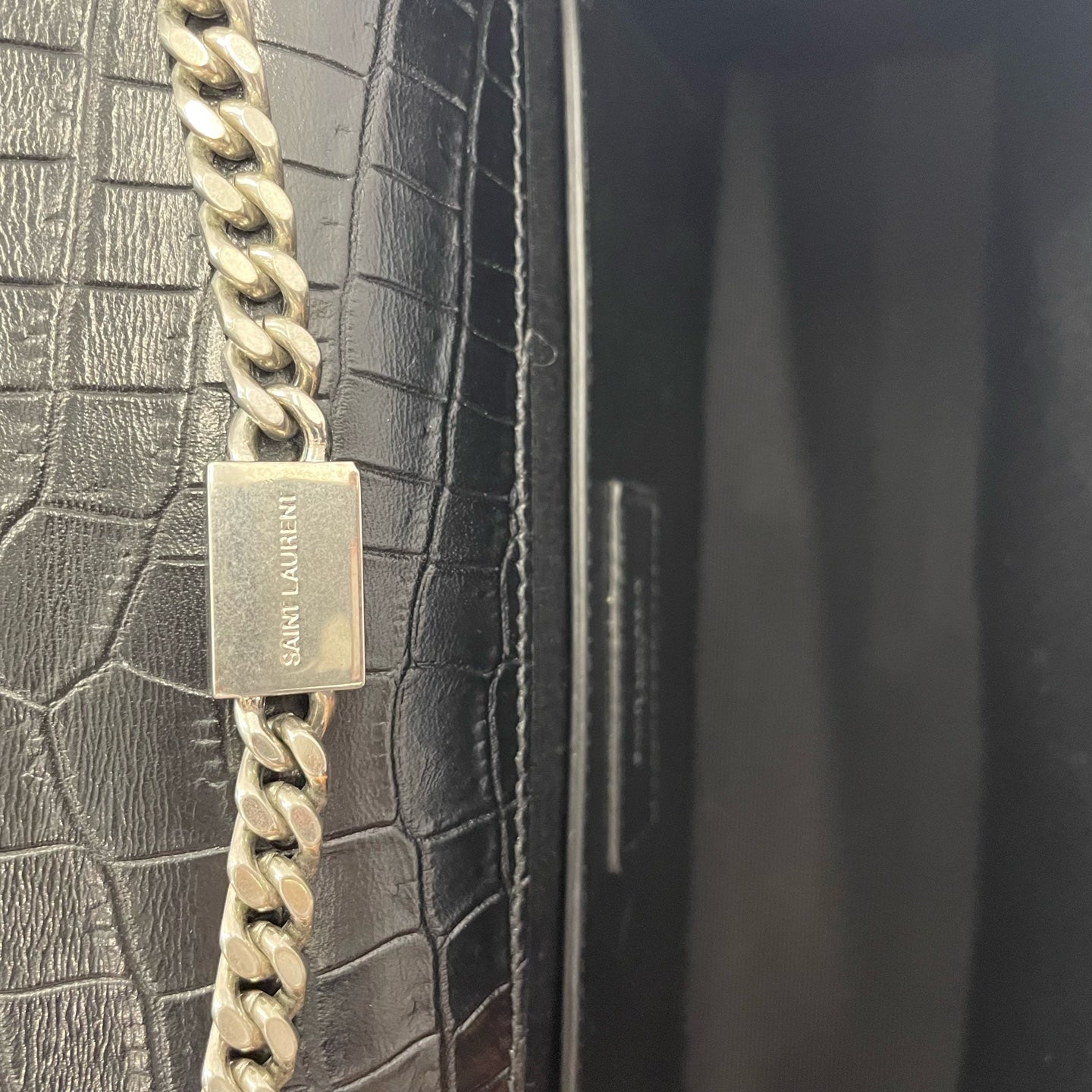 Saint Laurent - Kate - Leather - Black - (mini)