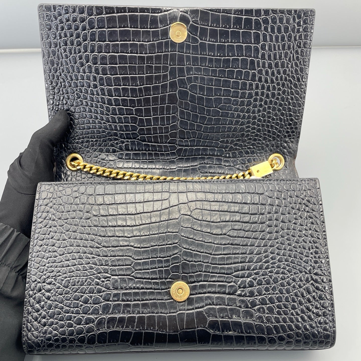 Saint Laurent - Kate - Leather - Black - (mini)