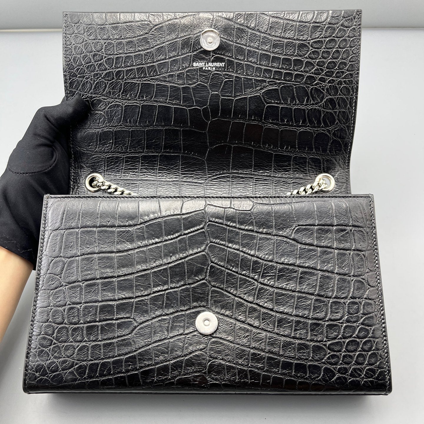 Saint Laurent - Kate - Leather - Black - (mini)