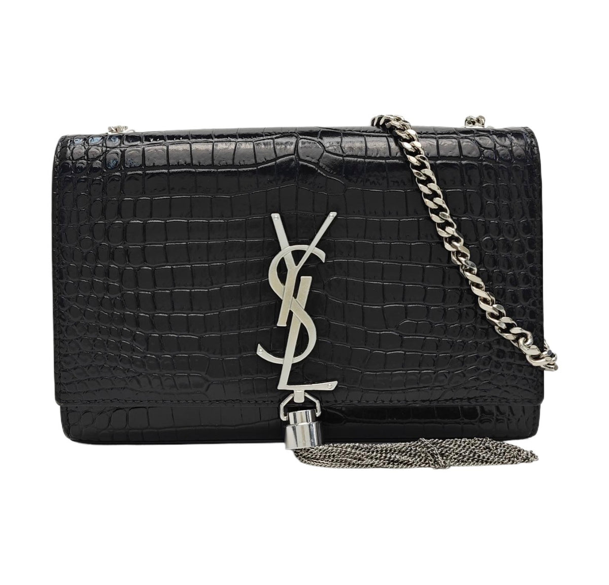 Saint Laurent - Kate - Leather - Black - (small)