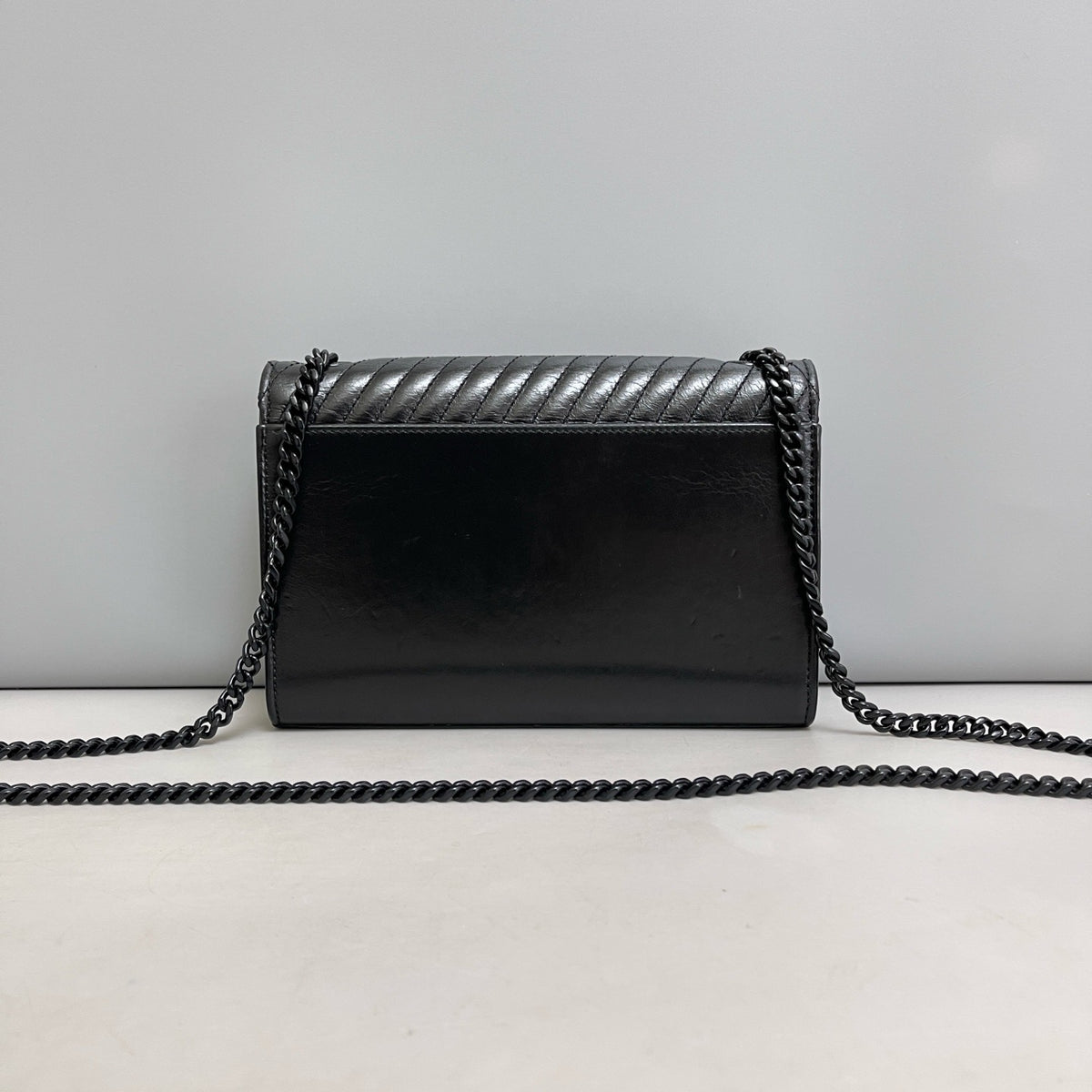 Saint Laurent - Kate - Leather - Black - (small)