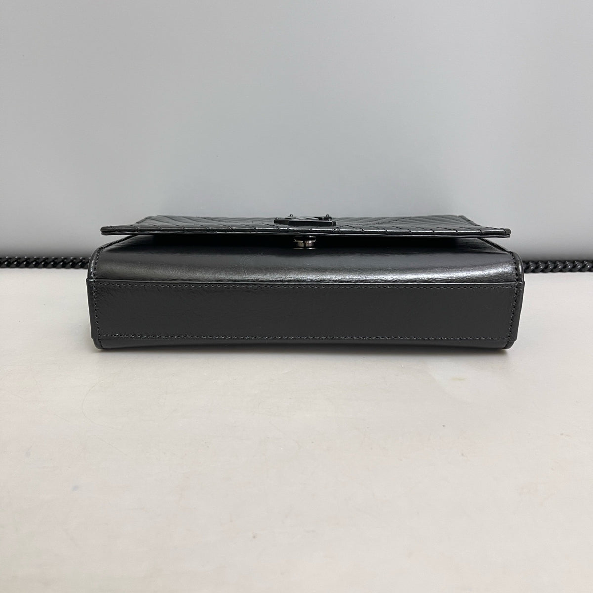 Saint Laurent - Kate - Leather - Black - (small)