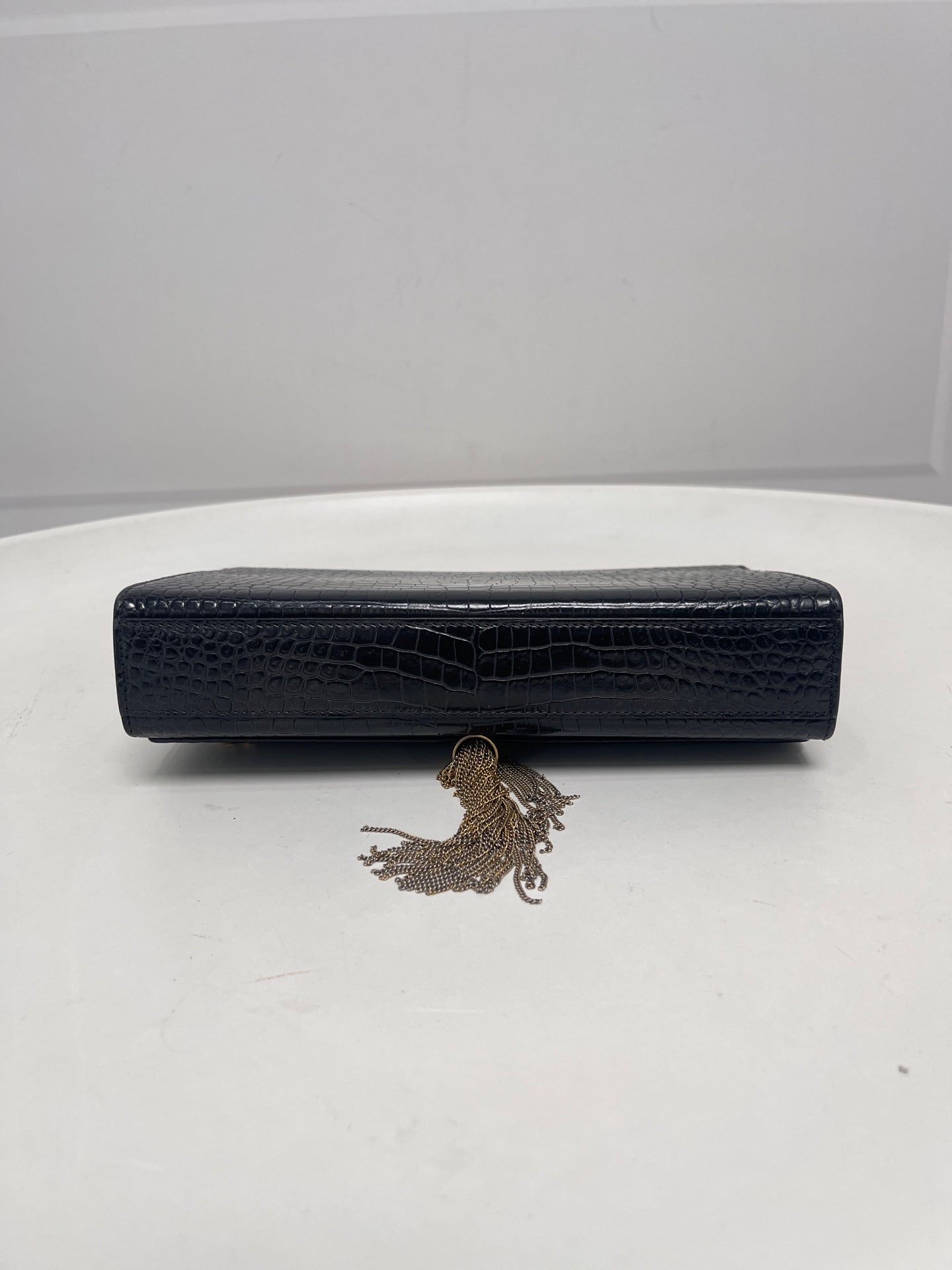 Saint Laurent - Kate - Leather - Black - (small)