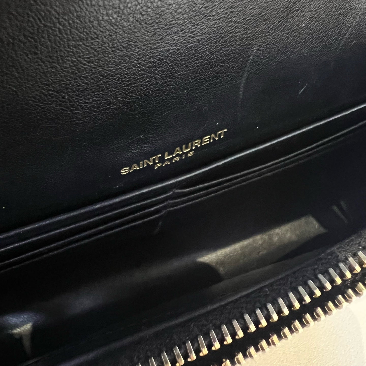 Saint Laurent - Kate - Leather - Black - (small)