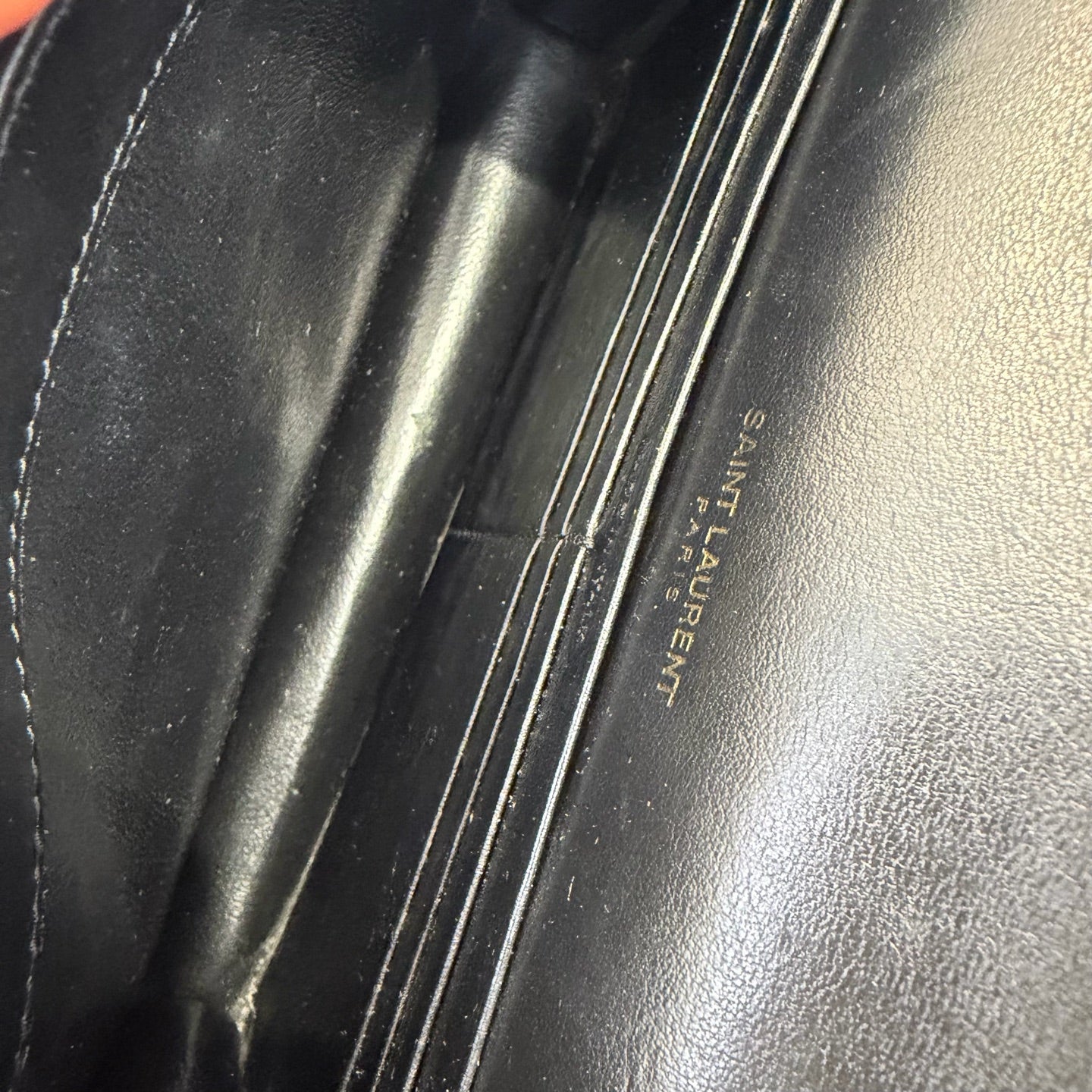Saint Laurent - Kate - Leather - Black - (small)