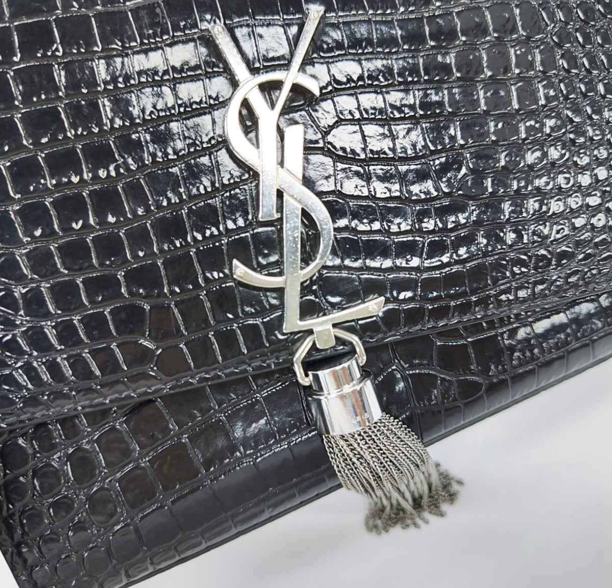 Saint Laurent - Kate - Leather - Black - (small)
