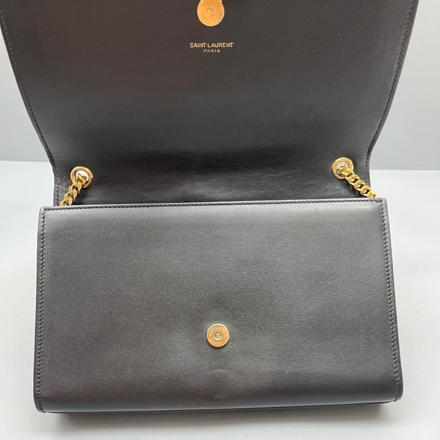 Saint Laurent - Kate - Leather - Black - (small)