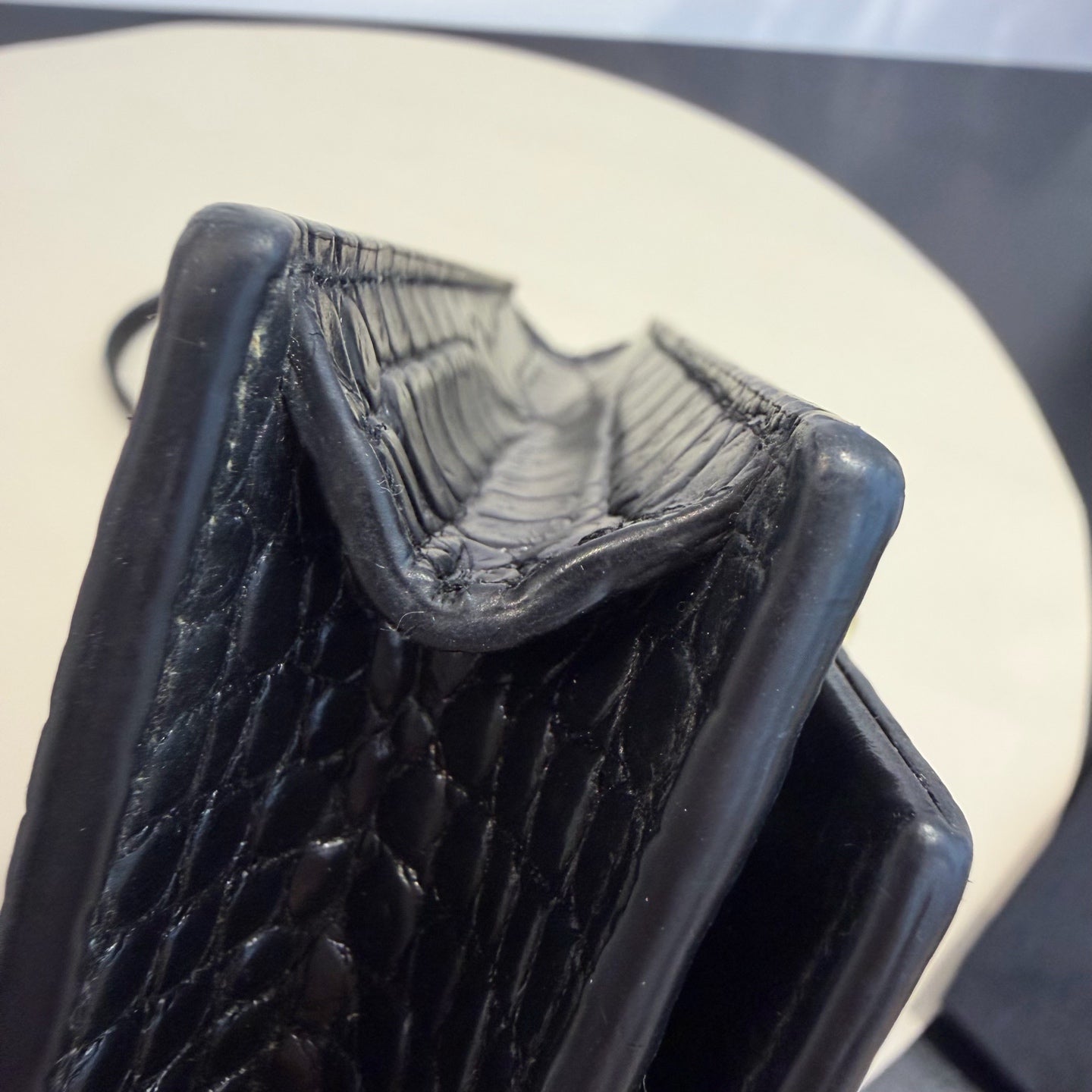 Saint Laurent - Kate - Leather - Black - (small)