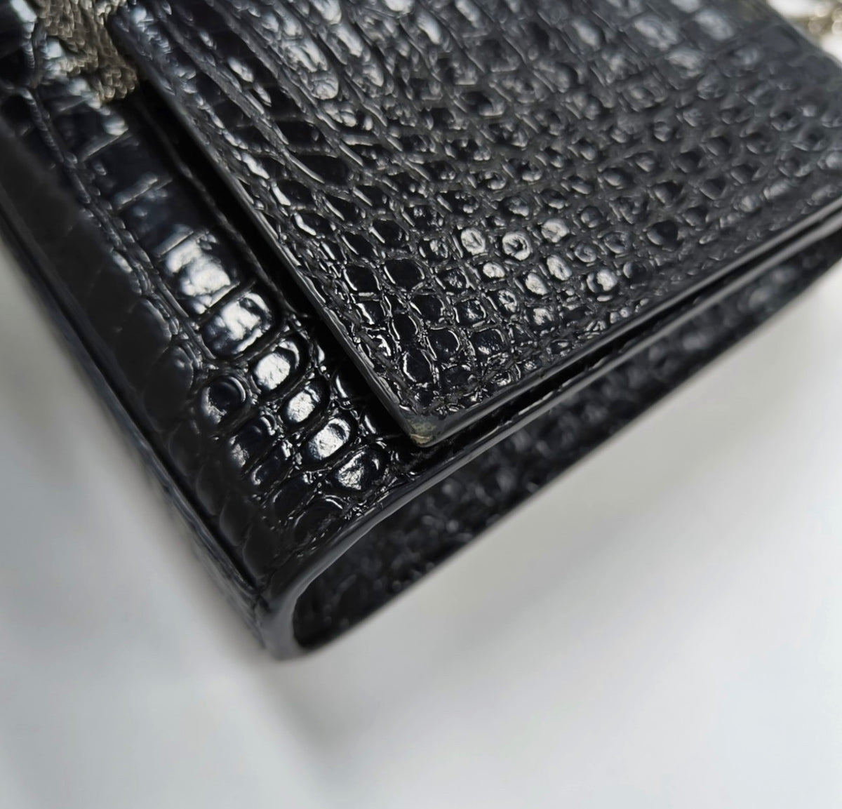 Saint Laurent - Kate - Leather - Black - (small)