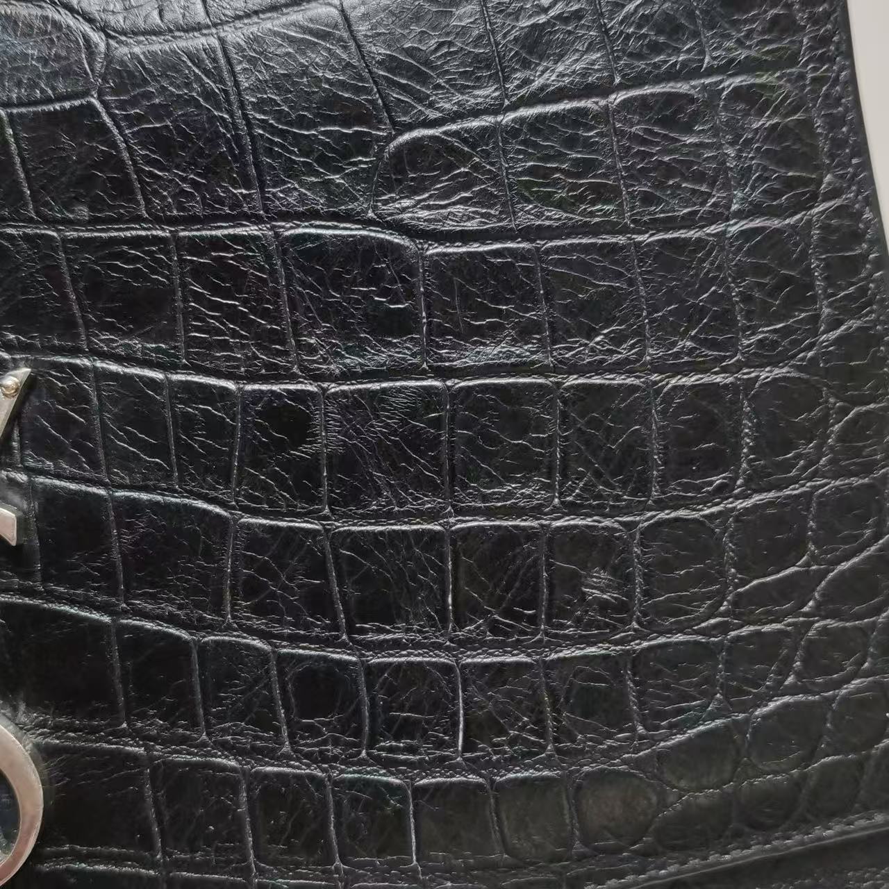 Saint Laurent - Kate - Leather - Black with Silver-Tone Hardware - (small)