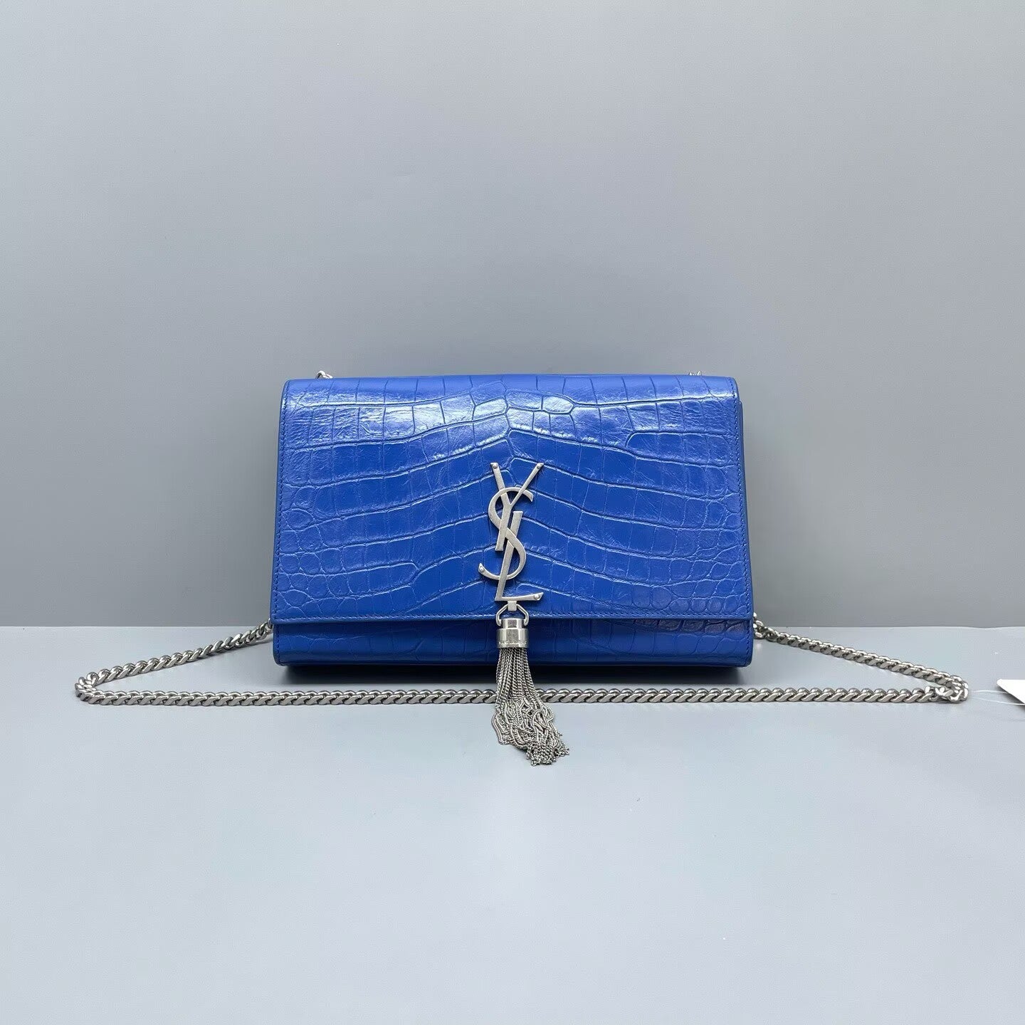 Saint Laurent - Kate - Leather - Blue - (medium)