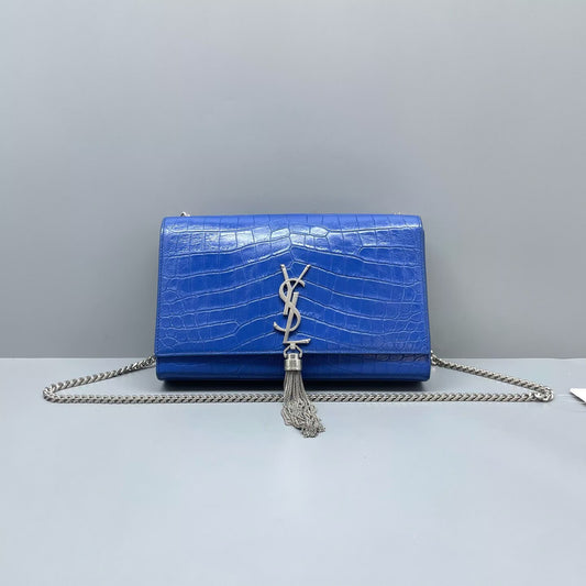 Saint Laurent - Kate - Leather - Blue - (medium)