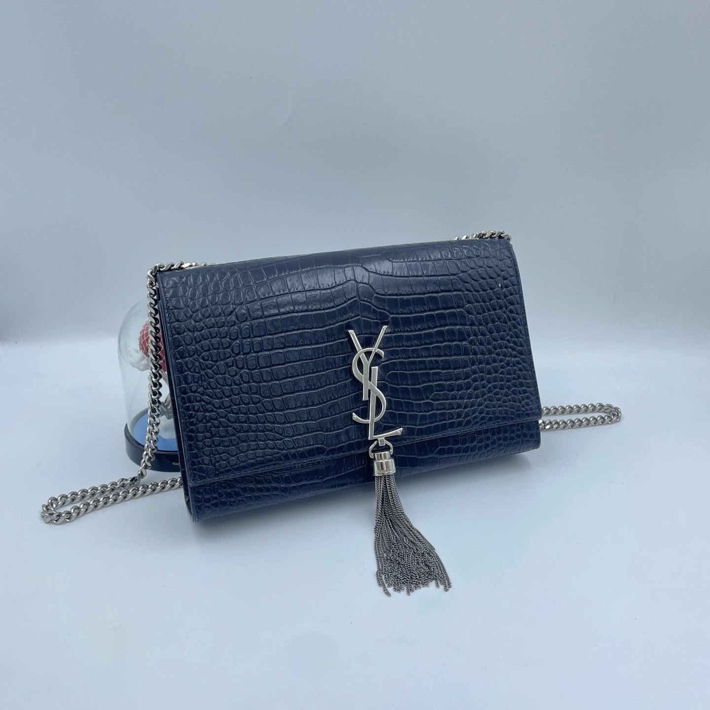 Saint Laurent - Kate - Leather - Blue - (medium)