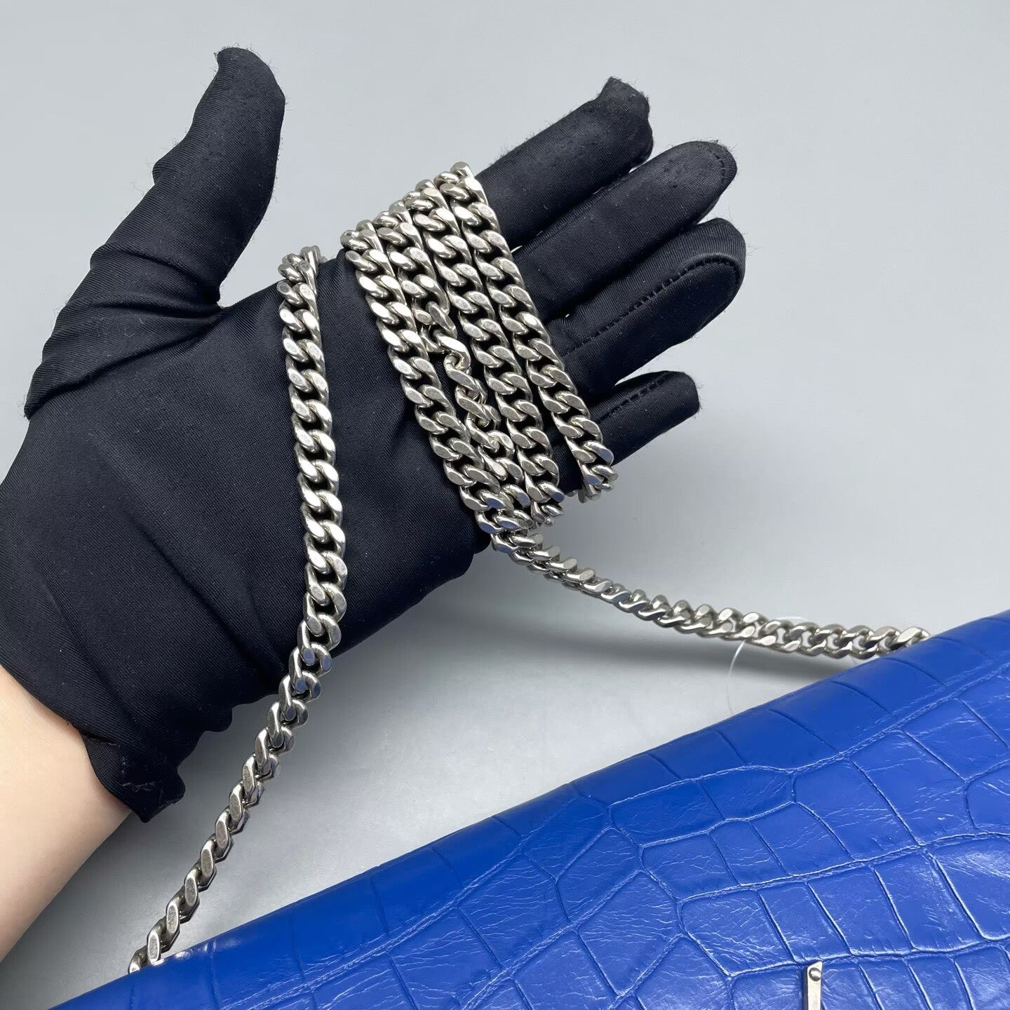 Saint Laurent - Kate - Leather - Blue - (medium)