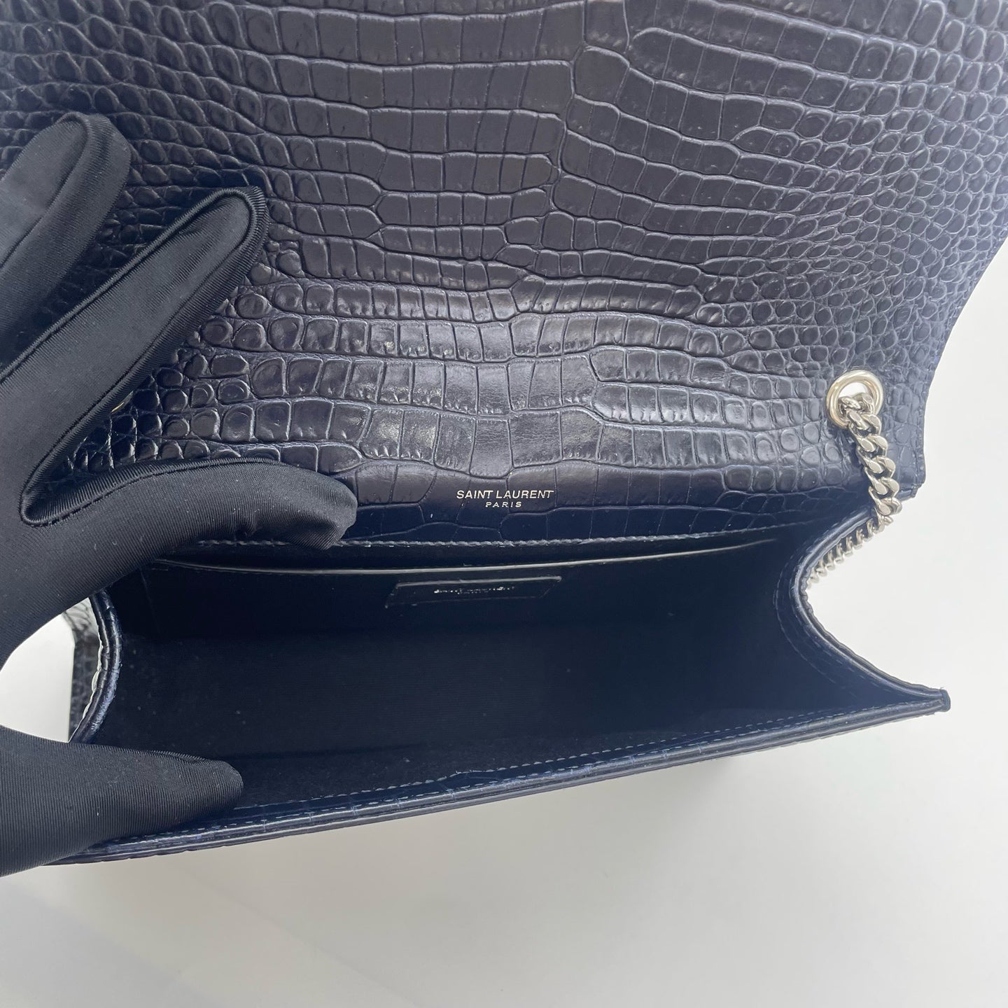 Saint Laurent - Kate - Leather - Blue - (medium)