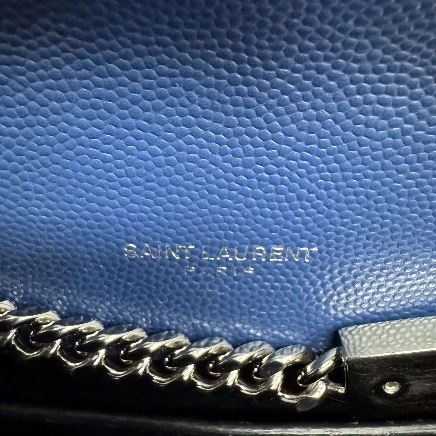 Saint Laurent - Kate - Leather - Blue - (medium)