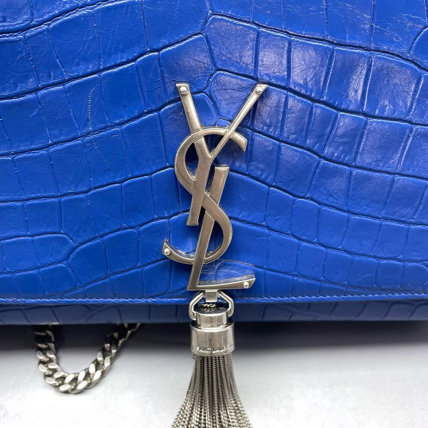 Saint Laurent - Kate - Leather - Blue - (medium)