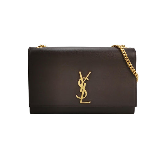 Saint Laurent - Kate - Leather - Burgundy - (medium)