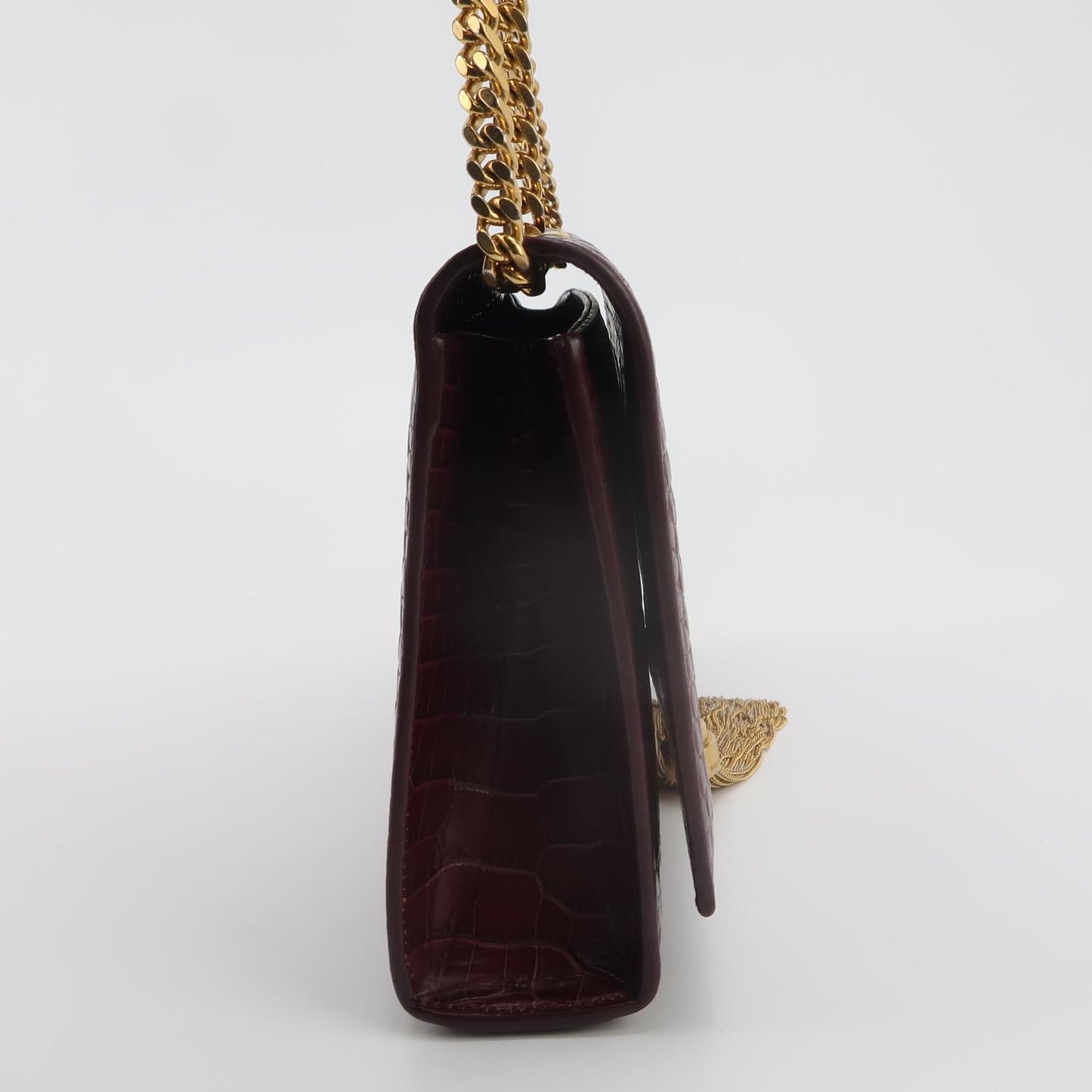 Saint Laurent - Kate - Leather - Burgundy - (medium)