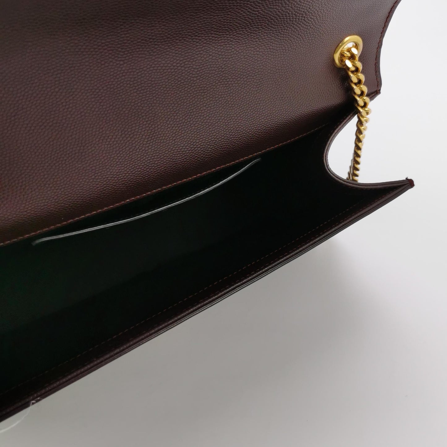 Saint Laurent - Kate - Leather - Burgundy - (medium)