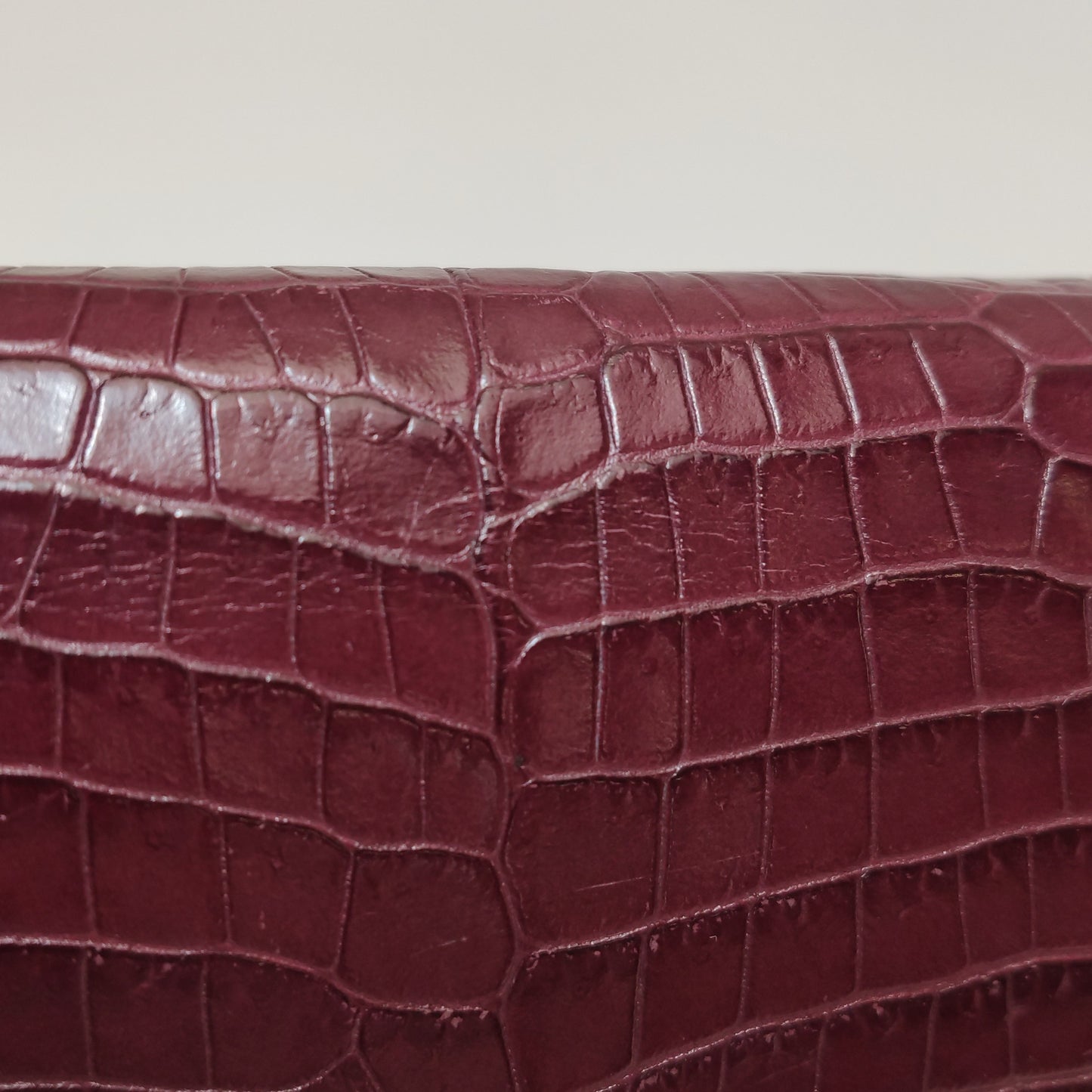 Saint Laurent - Kate - Leather - Burgundy - (medium)