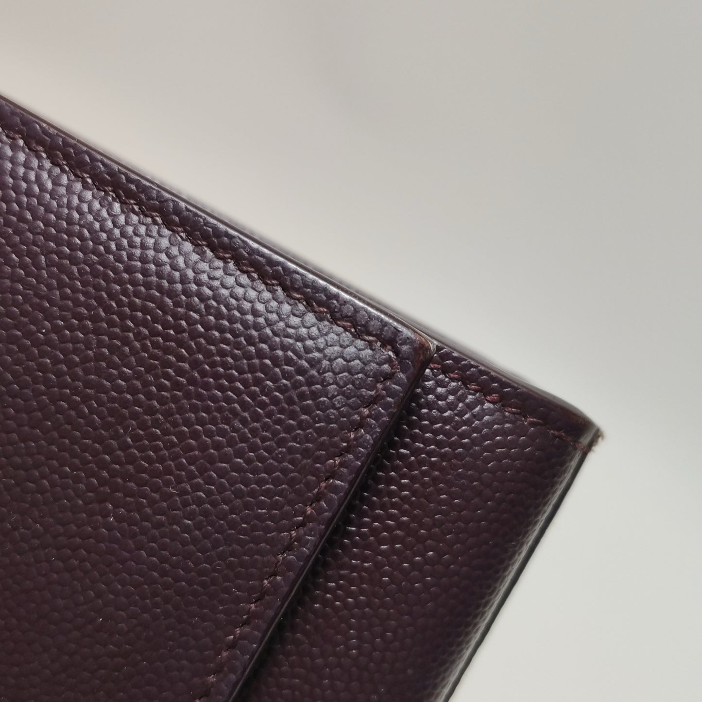 Saint Laurent - Kate - Leather - Burgundy - (medium)