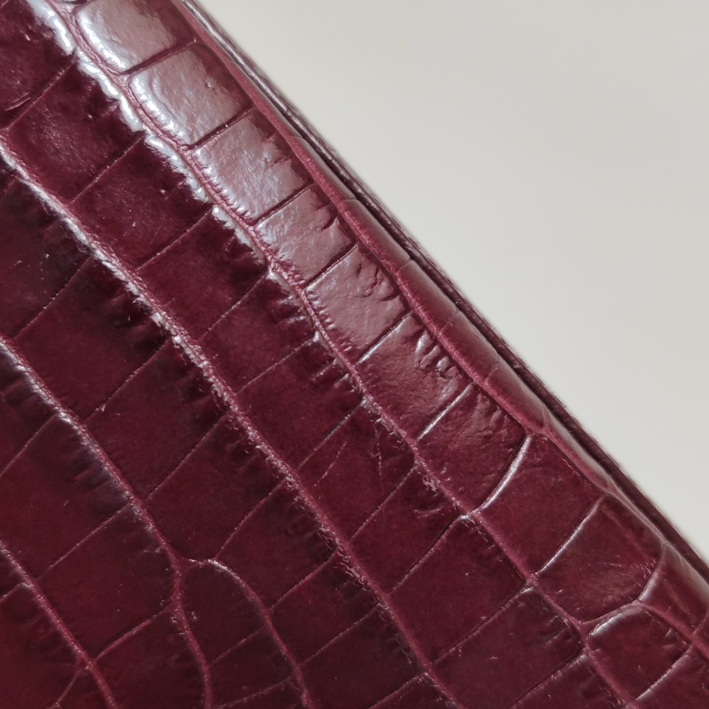 Saint Laurent - Kate - Leather - Burgundy - (medium)