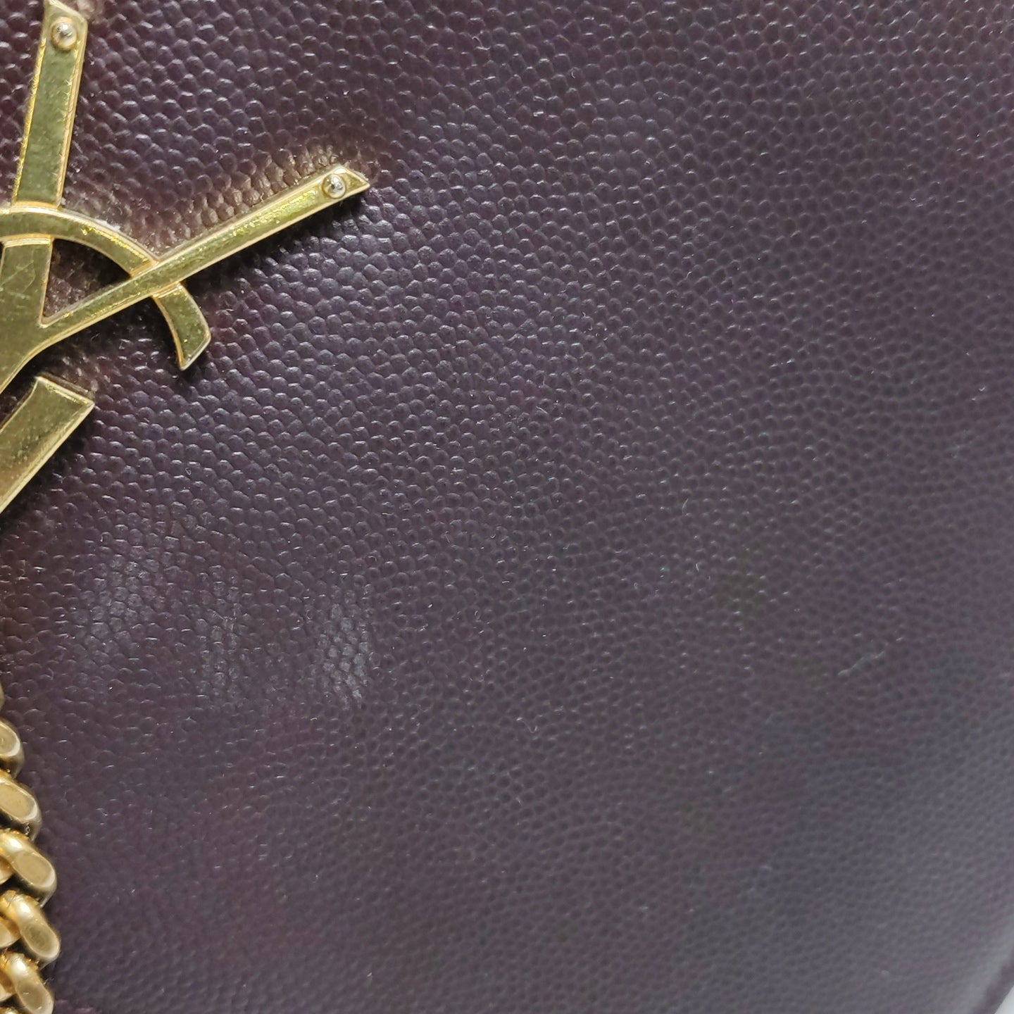 Saint Laurent - Kate - Leather - Burgundy - (medium)