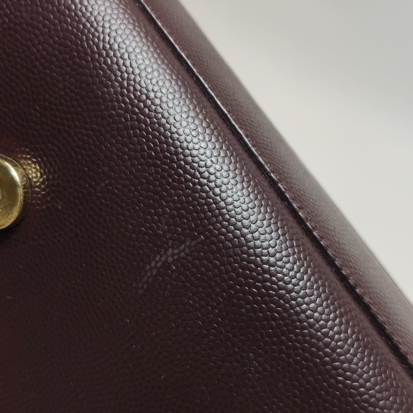 Saint Laurent - Kate - Leather - Burgundy - (medium)