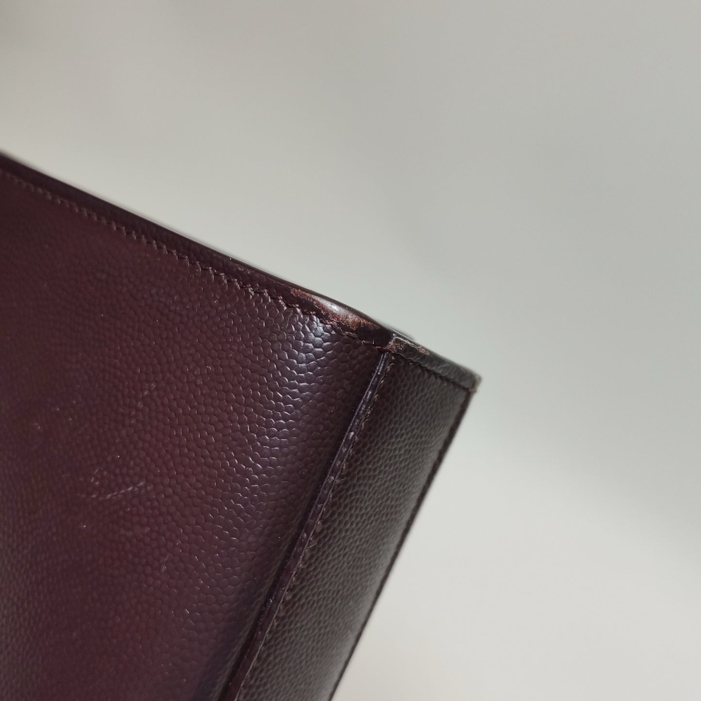 Saint Laurent - Kate - Leather - Burgundy - (medium)