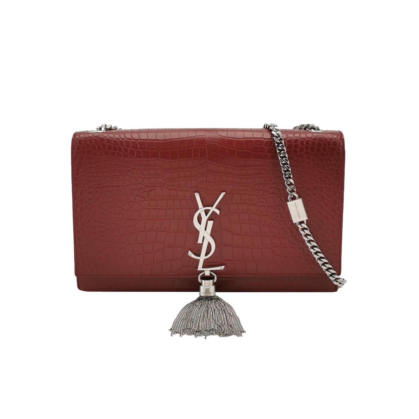Saint Laurent - Kate - Leather - Burgundy - (Small)